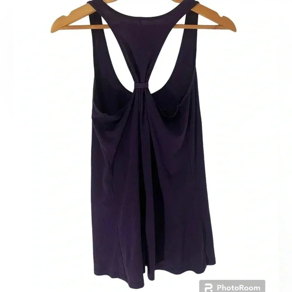 James Madison University Purple Flowy Tank Top, JMU Football Workout Gym - Picture 9 of 11